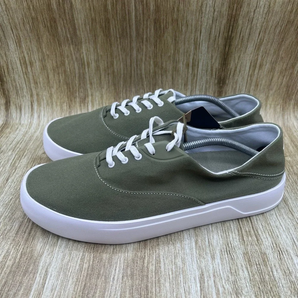 OluKai Tradewind Men's Size 9 Desert Moss Casual Lace Up Sneakers Shoes NEW